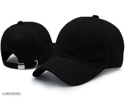 Cotton designer pack of 2 Unisex baseball caps, diverse color options for everyday wear - Made in India