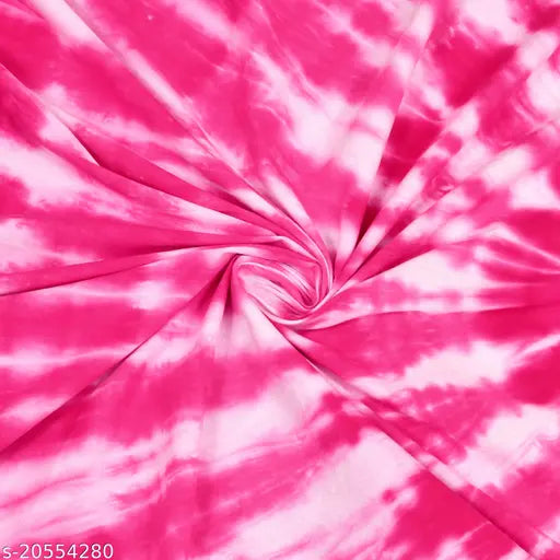 Hand-tied and dyed pure cotton bedsheet with 2 zipped pillow covers, abstract pattern, ideal for summer. Soft to touch, breathable, and long-lasting