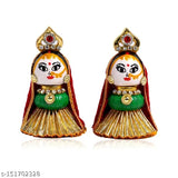 Multicolor Supari Betel Nuts Wooden Ganpati Idol for Home Temple Diwali Decoration