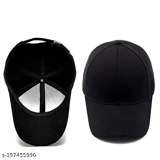 Multi-colored wool baseball cap (Pack-1), high-quality cotton, versatile men's sports cap, Indian origin
