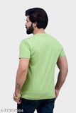 Cotton Ditsy Headshot Half Sleeve T-Shirt, printed pattern, regular fit, machine washable