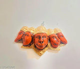 Indian resin & marble powder Panchmukhi Hanuman idol for door entrance, protection from evil eye, versatile home decor