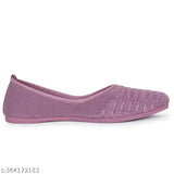 Mesh ankle loop textured boat shoes for girls and women, TROXY Stylish Juttibellyloafer, India origin
