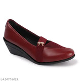 Synthetic leather women's bliss slip-on semi casual loafer, stylish fashion moccasin with cushioned footbed, flexible for all-purpose and formal office wear. Soft, comfortable, and long-lasting bottom sole, available in trendy colors, suitable for casual wear, western wear, college wear, summer wear, daily wear, and outdoor events. Comfortable movement allows natural foot movement, adding glamour to your look. Made in India