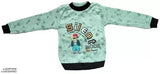 Wool Tinkle Classy Boys Sweatshirt, printed net design, 1-2 years size