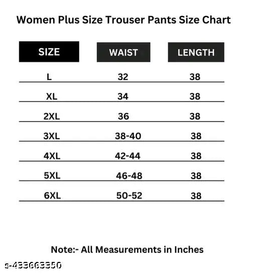 White cotton lycra mid-stretch jumbo pants for women, plus size with pockets