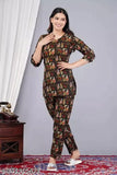 Pure Rayon marwadi print nightsuit for women, limited edition premium cotton comfort sleepwear