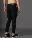 Black denim men's slim fit jeans UD0031 by UNITED DENIM - high-quality stretchable fabric for stylish comfort