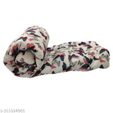 Handmade printed polycotton baby quilt by Taj Overseas, ideal for mild winter (40x50 inches)