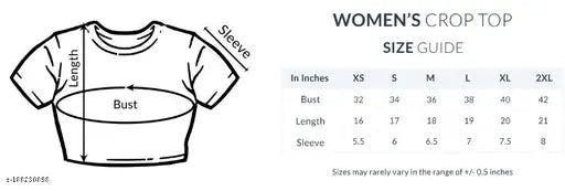 White cotton crop top, printed net pattern - summer essential for women's casual or activewear, made in India