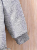 Vibrant printed cotton sweatshirt combo for girls, soft fleece lining and long sleeves