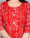 Red kurta, kurta kurti