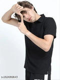 Multicolor cotton blend men's polo neck T-shirt, durable stitch and quality finish for comfort in all seasons