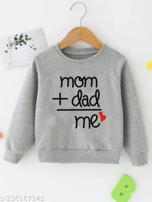 Cotton long-sleeve SWITSHIRT with printed net pattern for infants, 0-6 months, made in India