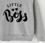 Agile & Stylish kids cotton sweatshirt, long sleeves, printed net design, ideal for winter wears, available in sizes 2-10 years