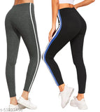 Cotton blend solid-colored women's jeggings/tights/trouser for multiple sizes (26, 28, 30, 32, 34), stretchy and fashionable