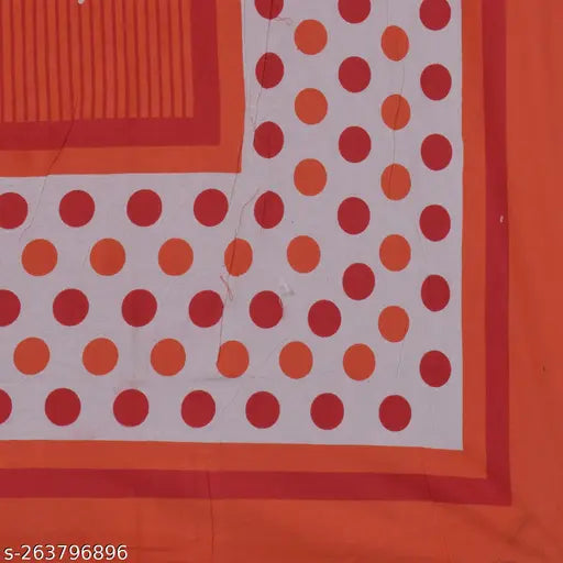 Single Bed Cotton Bedsheet with 1 Pillow Cover