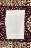 Chikankari cotton pant, hand-embroidered in India, soft and comfortable for women's fashion, regular fit