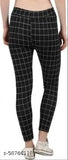 Checked Women Tights Jeggins