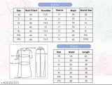 Black viscose rayon kurta pant set with printed net, elegant Indian fashion for women