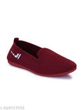 Stylish memory foam women's & girls bellies, textured PVC, all-seasons daily wear - slip on, comfortable for all days