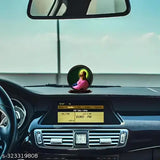 Wooden Jesus car idol pack of 2, premium MDF with HD glossy print for car interior decor & gifting