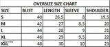 Oversized cotton half-sleeve printed t-shirt for women, loose fit, 40 inch length, graphic print