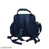 Blue diaper bag, large space for organized stuff, easy-access pockets, detachable changing pad. Modern baby shower gift set, spacious design for on-the-go essentials