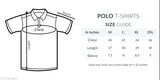 Indian Railway Black Loge White Polo T-shirt