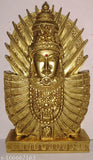 Indian poly resin god idol, SAUNDATTI RENUKA YELLAMA (17cm height x 3cm breadth)