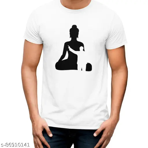 Gautam Buddha & Dr. Ambedkar DryFit Polyester T-Shirt, printed multipack with short sleeves, sizes S-XXL