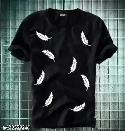 Black Polyester Full Sleeve T-shirt for Men & Boys - Kyanshi Fashion, Durable, Comfortable, and Versatile