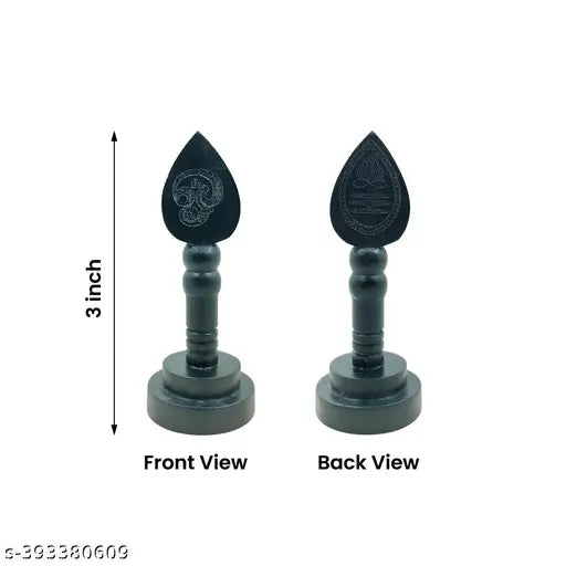 Wooden Karungali Murugan Vel - 3 inch divine god idol for spiritual practices and rituals