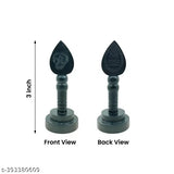 Wooden Karungali Murugan Vel - 3 inch divine god idol for spiritual practices and rituals