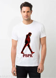Powder Star polyester t-shirt with printed pattern featuring Pawan Kalyan, Indian apparel for men M, L, XL, XXL