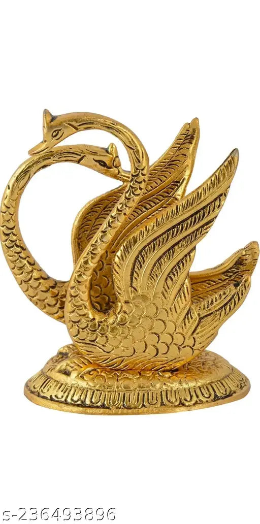 Metal duck napkin holder for table decor, home, office - 10cm x 7cm x 11cm (Indian craftsmanship)