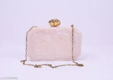 Designer handbag with unique resin texture and embroidered pattern. Fashionable clutch bag for women, suitable for casual party or bridal wear. Handmade clutch bag. Purse with chain strap