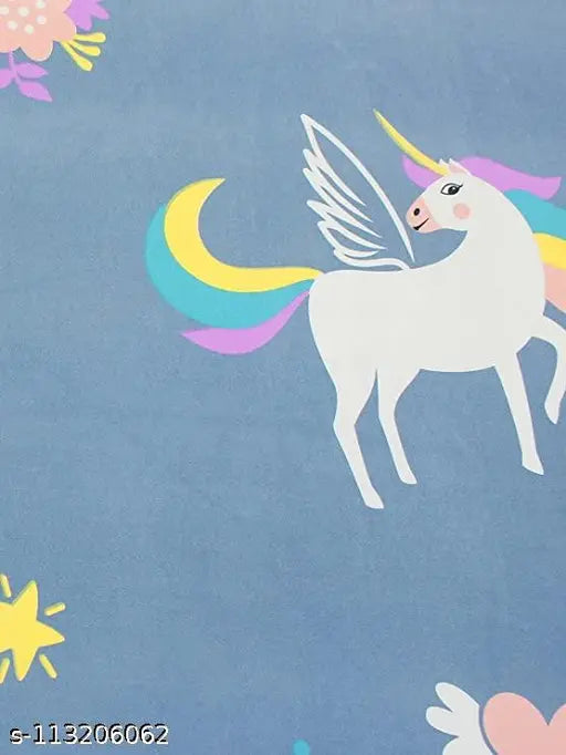Glace Cotton King Size Kids Bed Sheets (90x100 inches), 180 TC cartoon design, all-season comfort, ideal for kids' bedrooms