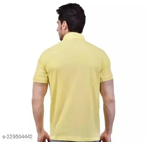 Cotton blend short sleeve T-shirt by Son Enterprises, solid color, multiple sizes (S-XXXL)