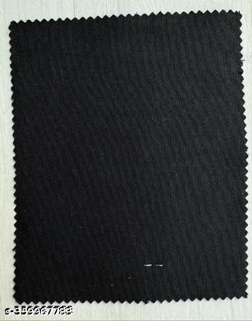 Men's high-quality black denim jeans, solid pattern, size 30 (India)