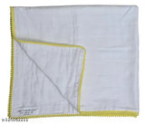 Cotton baby quilts, solid design for mild winter, kanthaKids brand from India (3N, 0.5cm x 25cm)