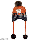 Women's stylish fur winter cap with Gucci logo