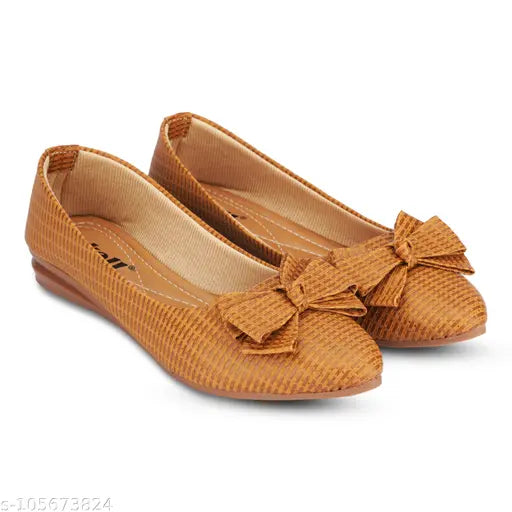 Textured synthetic leather slip-on bellies by Skoll, perfect for casual and party wear