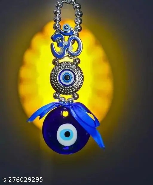 Indian Om Evil Eye car and wall hanging, protection from negative energy