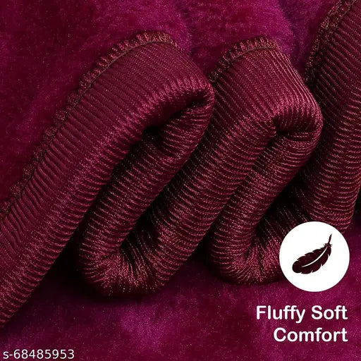 Golden microfiber floral print king size mink blanket, ultra-soft and breathable, perfect for heavy cold winters