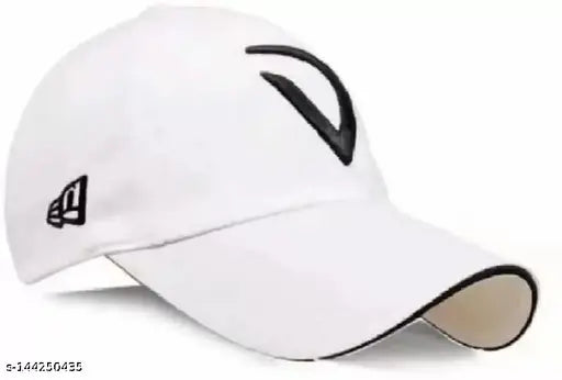 Black cotton cap with face cover (A1C Cap) for men or boys, printed design, onesize, origin India