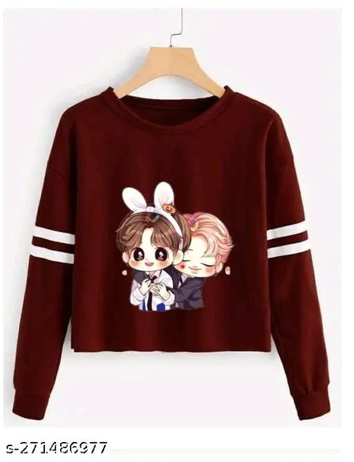 Stylish cotton tunics with long sleeves, graceful digital print for women, Indian-made fashion accessory