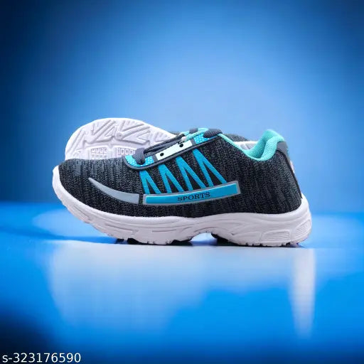 AdventureReady boys shoes: stylish foam sole EVA running shoes for active students, perfect for school and play. Woven design, lace-up fastening, memory foam insole. Sizes from 2-2.5 to 13-14 years. Made in India