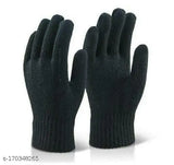 Woolen hand gloves combo pack, unisex winter protection. Soft, comfortable, and warm for girls, boys, men, women