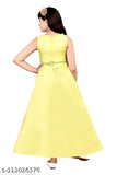 Silk blend sleeveless printed net dress for cute girls aged 3-14 years, India origin